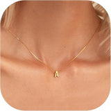 Collar con inicial carta de amor | Oro