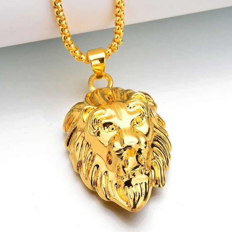 Collar con Dije León Dominion | Oro