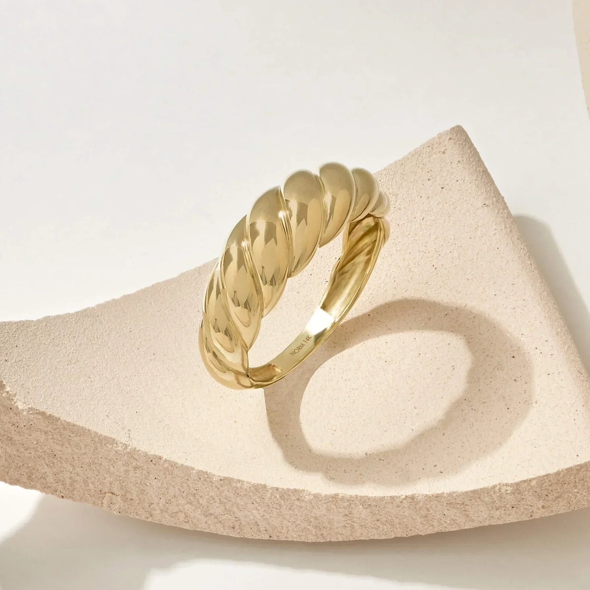 Anillo Croissant | Oro
