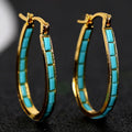 Arracadas Borde Caspian | Oro