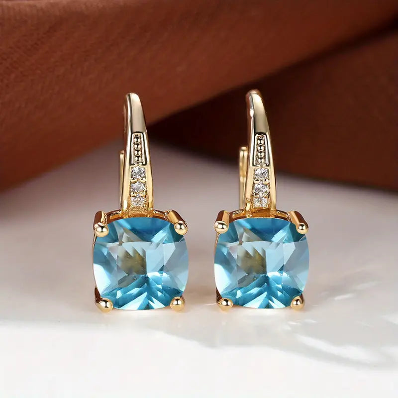 Arracadas Mystic con Piedra | Oro