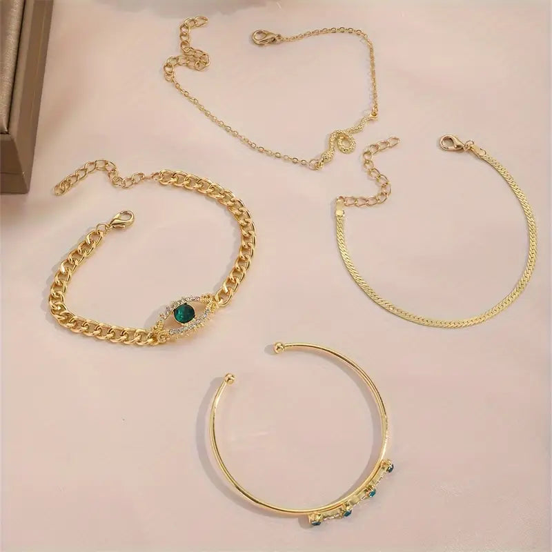 Juego de Pulseras Serpina Veyra | Oro