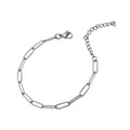 Pulsera de Eslabones Venice | Oro blanco