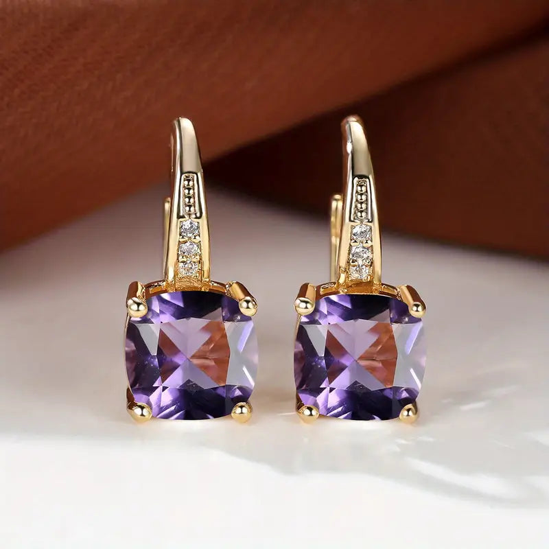 Arracadas Mystic con Piedra | Oro