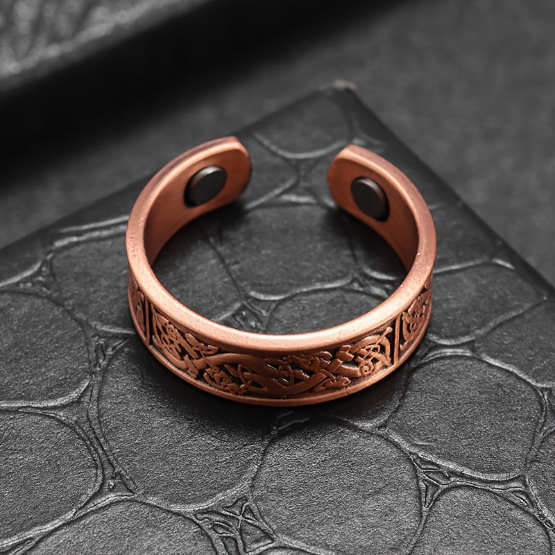 Anillo Saoirse Cresta de Cobre