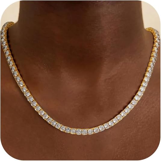 Collar Tenis | Oro