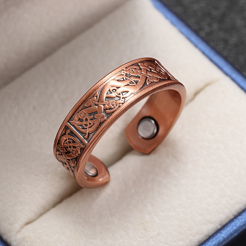 Anillo Saoirse Cresta de Cobre