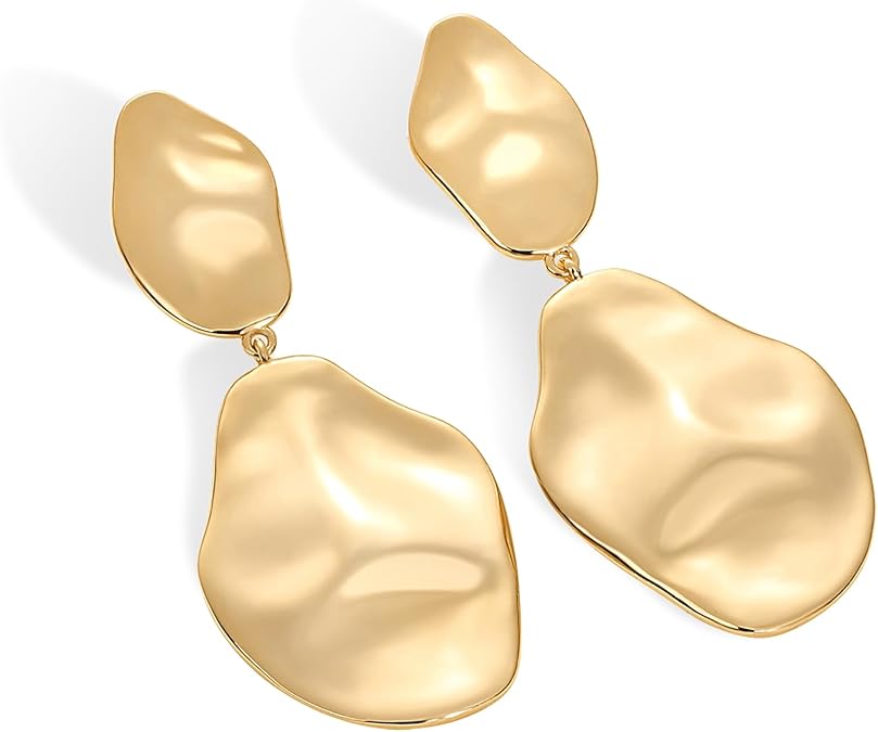 Aretes Ola Ondulante | Oro
