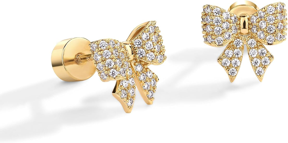 Aretes Moño | Oro