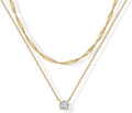 Collar Halo Superpuesto | Oro