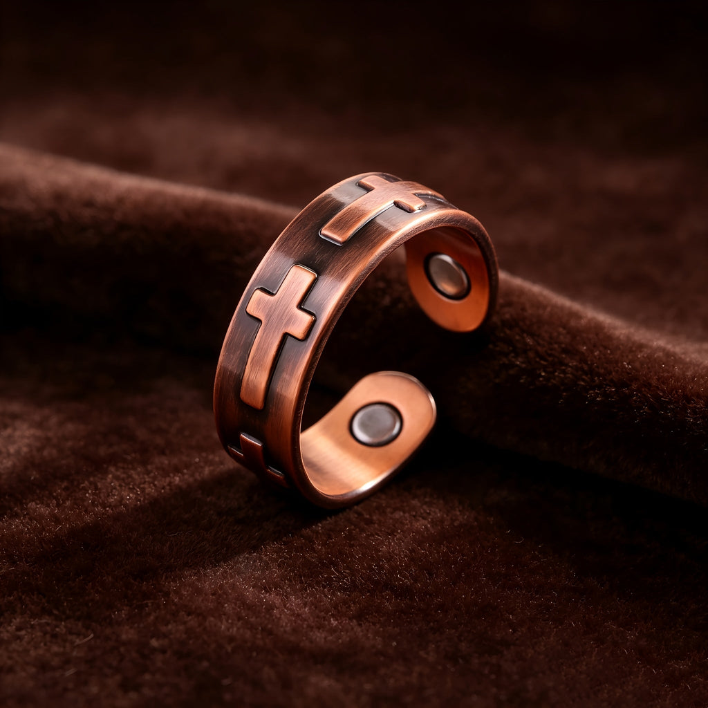 Anillo Relicario de Cobre