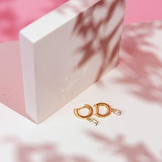 Aretes de Barra Colgante | Oro