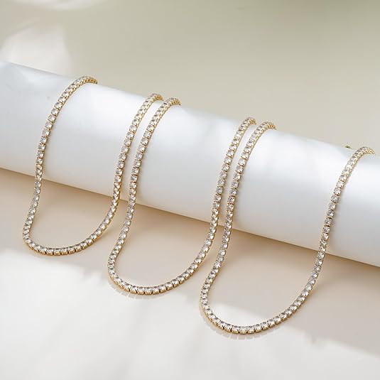 Collar Tenis | Oro