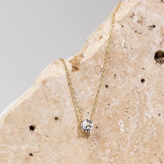 Collar Aurora de Cristal | Oro