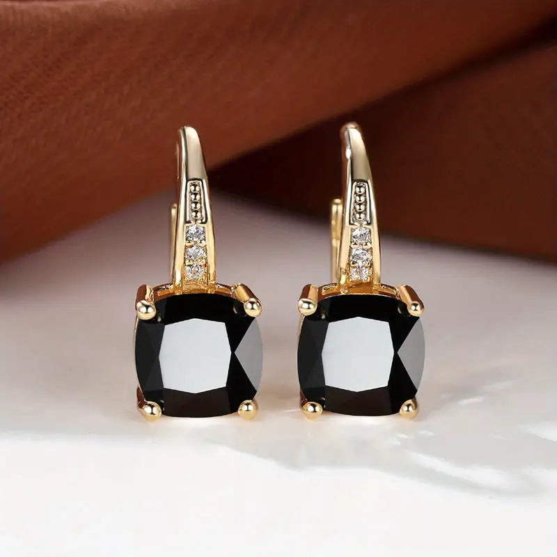 Arracadas Mystic con Piedra | Oro