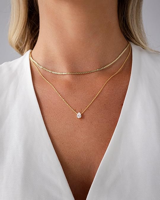 Collar Halo Superpuesto | Oro