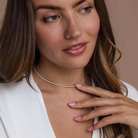 Collar Tenis | Oro