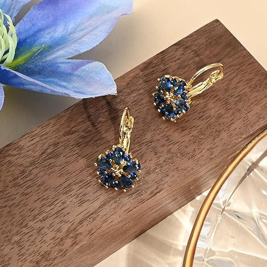 Aretes Flor Calina | Oro