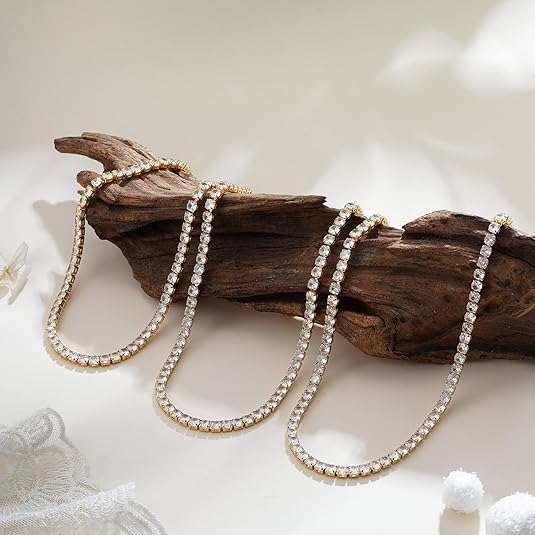 Collar Tenis | Oro