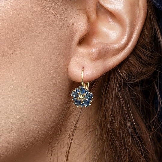 Aretes Flor Calina | Oro