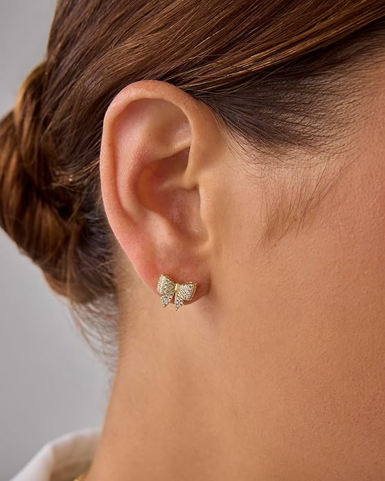 Aretes Moño | Oro
