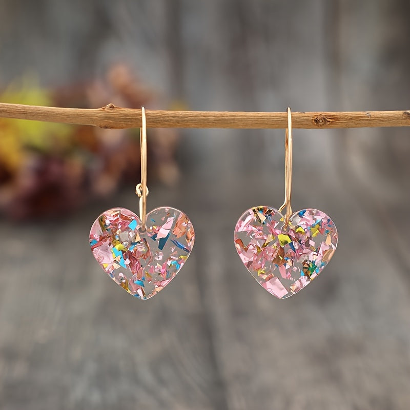 Aretes de Corazón Sugarplum | Oro