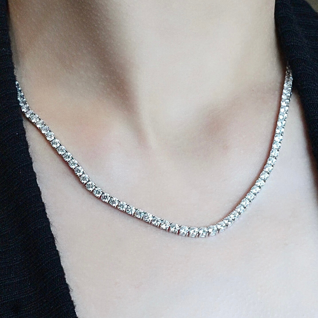 Collar Tenis | Oro