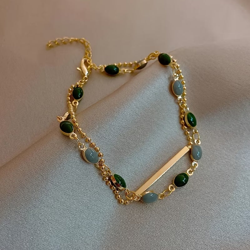 Pulsera Dúo Olivia Moss | Oro