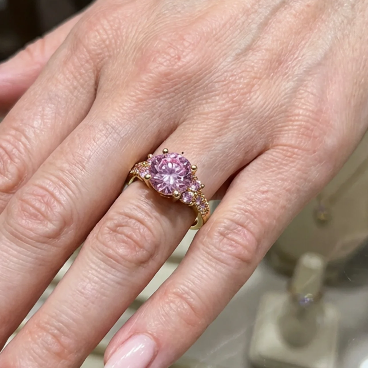 Anillo Celia Roseta | Oro blanco
