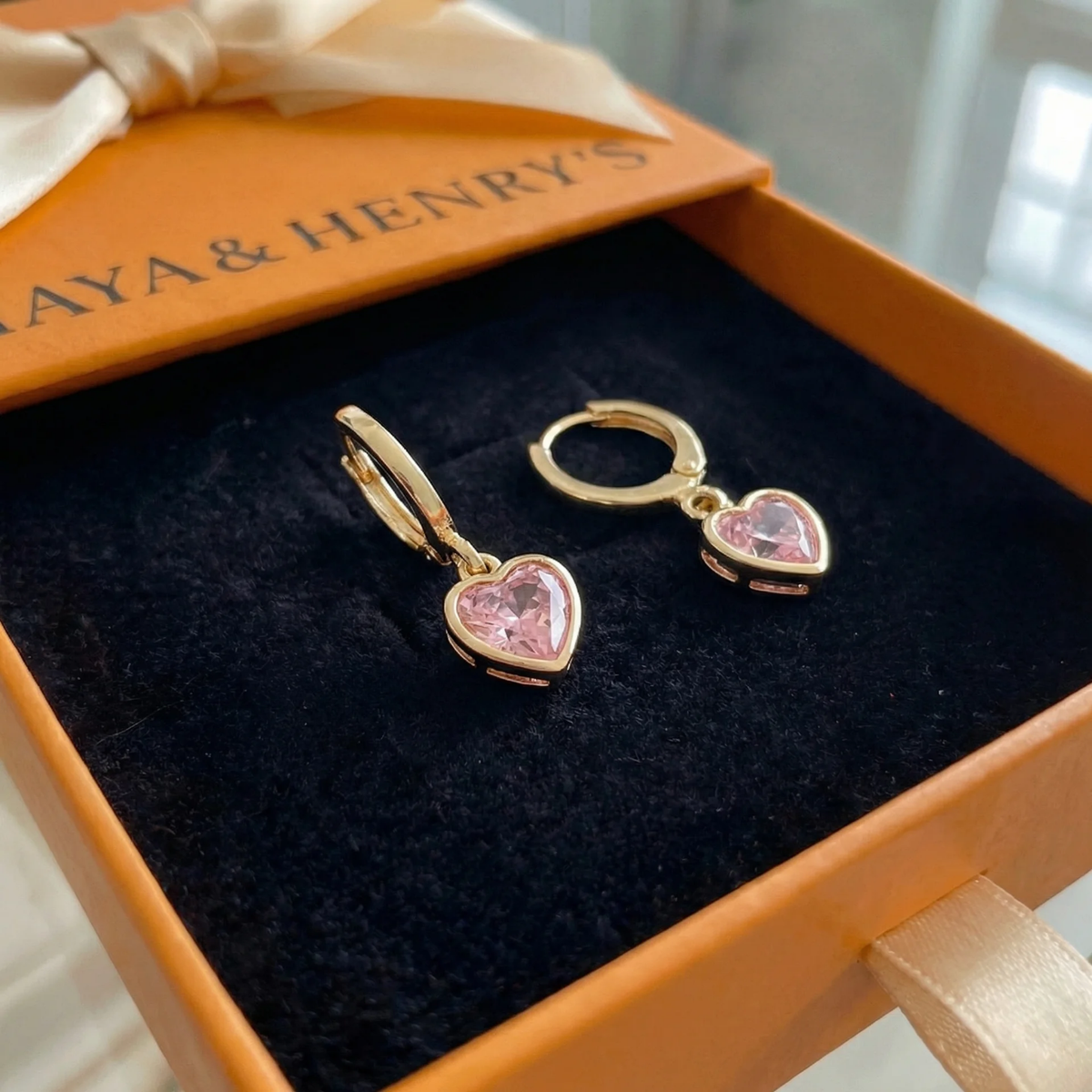 Aretes Dije Cupido | Oro