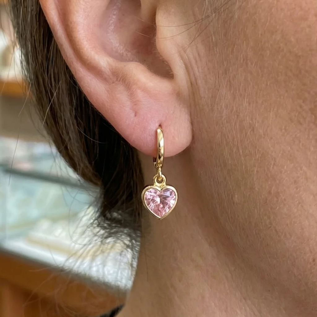 Aretes Dije Cupido | Oro