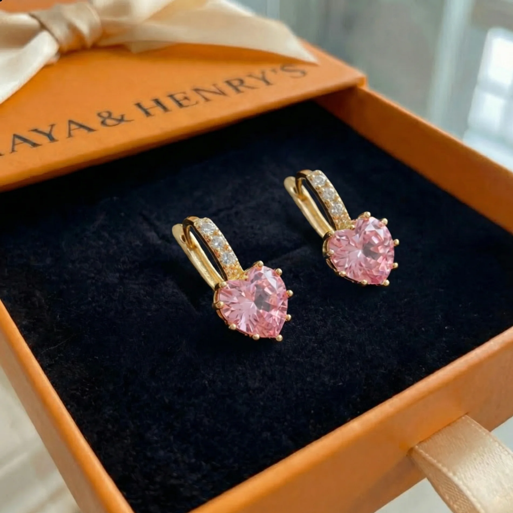 Aretes Cupid Glow Huggie | Oro