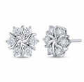 Aretes Camille | Oro blanco