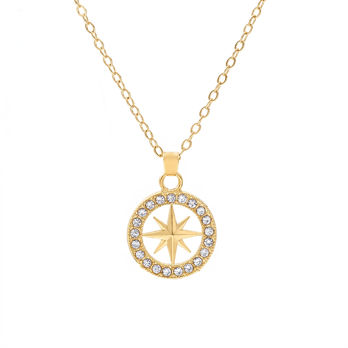 Collar con dije Estrella Polar | Oro