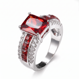 Anillo Kassira Redmont | Oro blanco