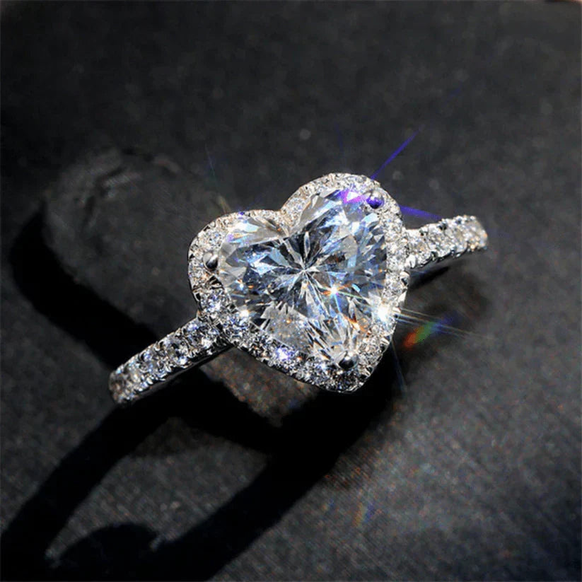Anillo Coralia Amouré | Oro blanco