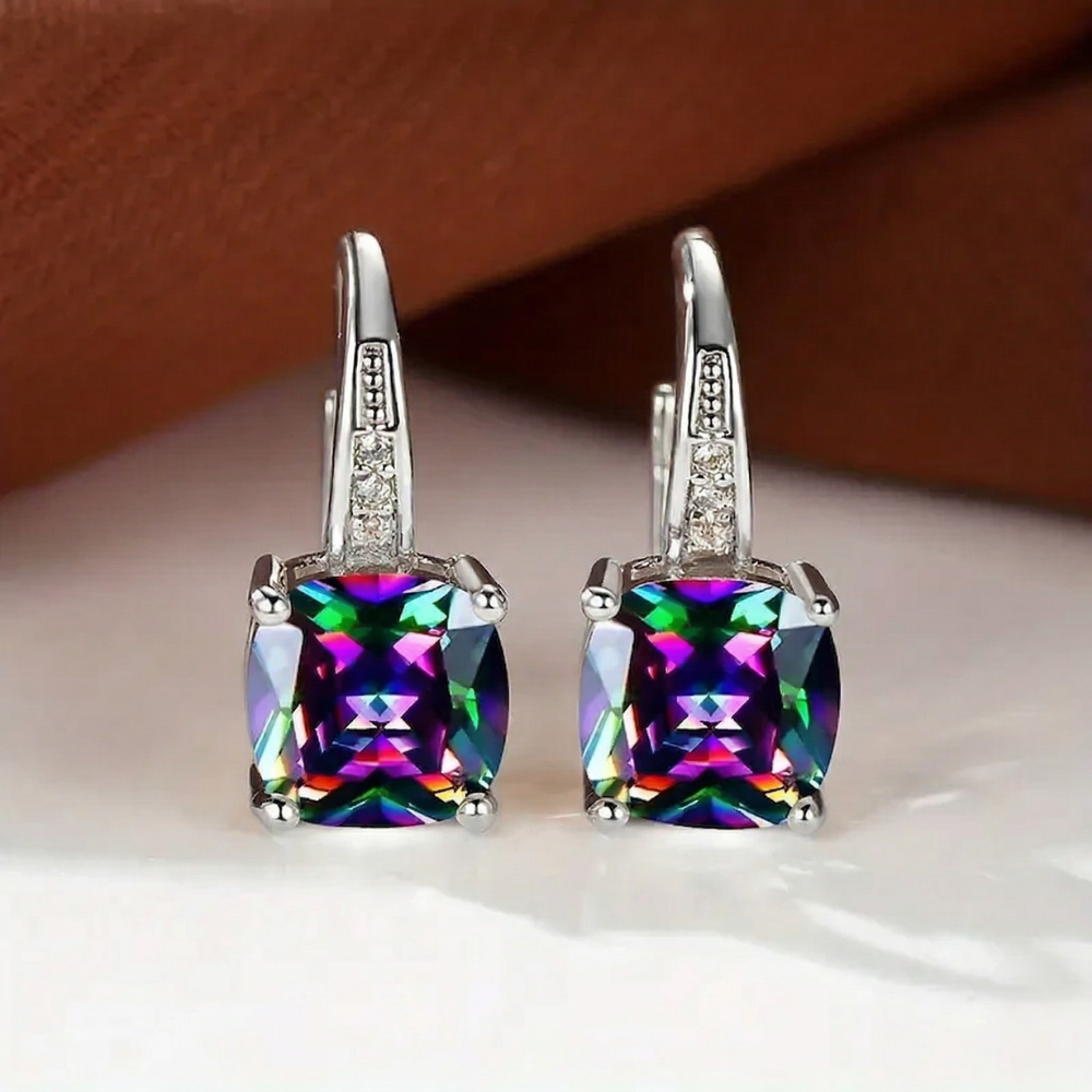 Arracadas Mystic con Piedra | Oro