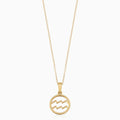 Collar con dije de signo zodiacal | Oro