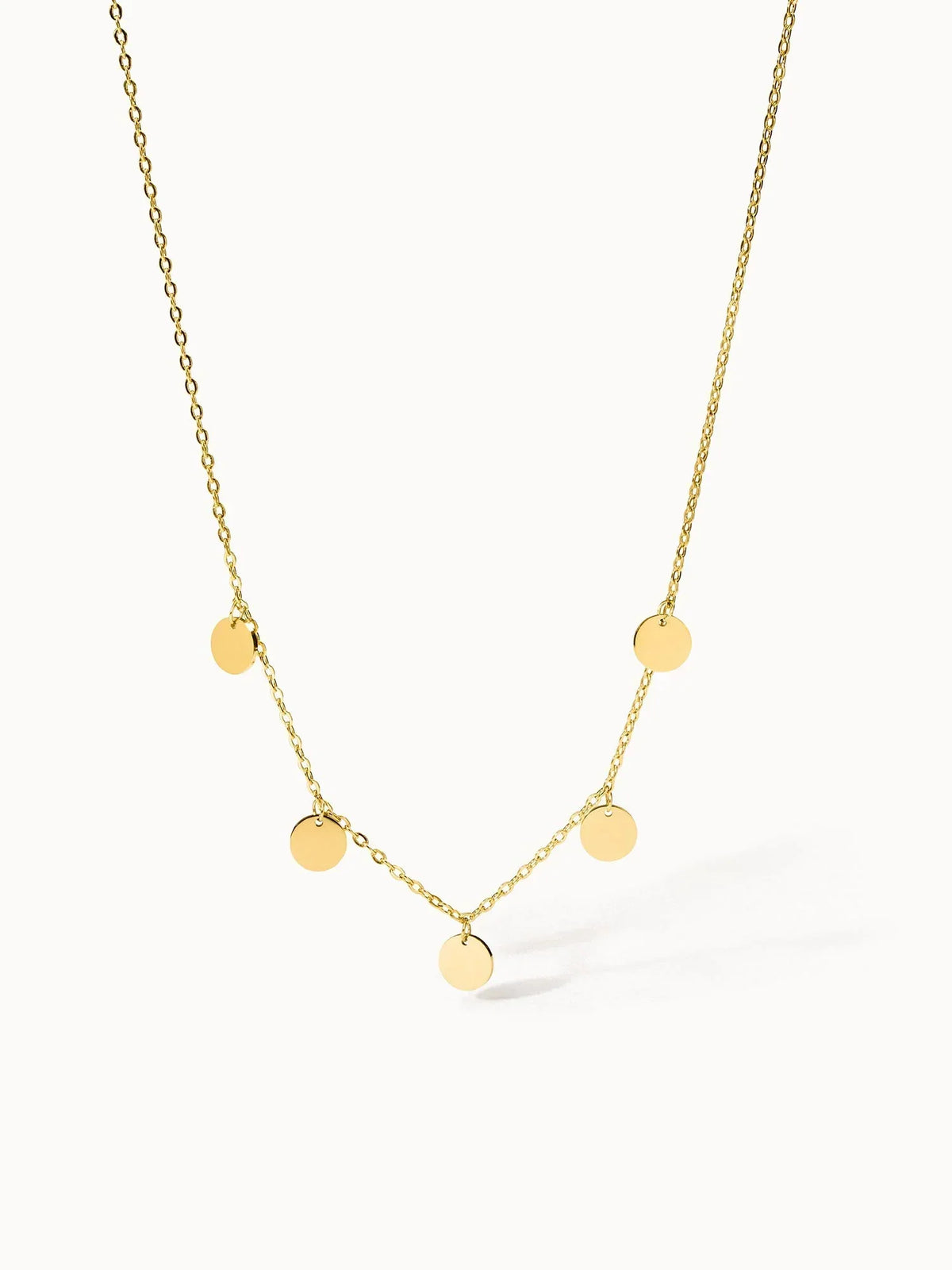 Collar Buda Funky | Oro blanco