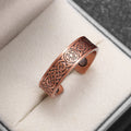 Anillo Tejido de Cobre