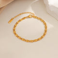 Pulsera Nusa Tejida | Oro