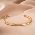 Pulsera de Bambú | Oro