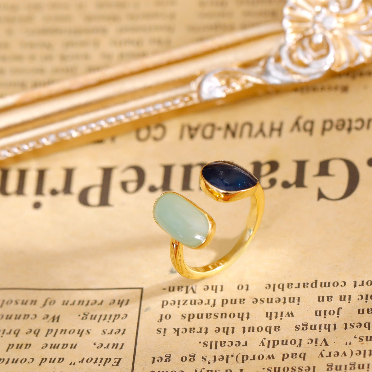 Anillo Envolvente Kaelis Duo | Oro