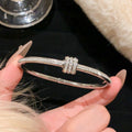 Pulsera Vianna Lucente | Oro blanco