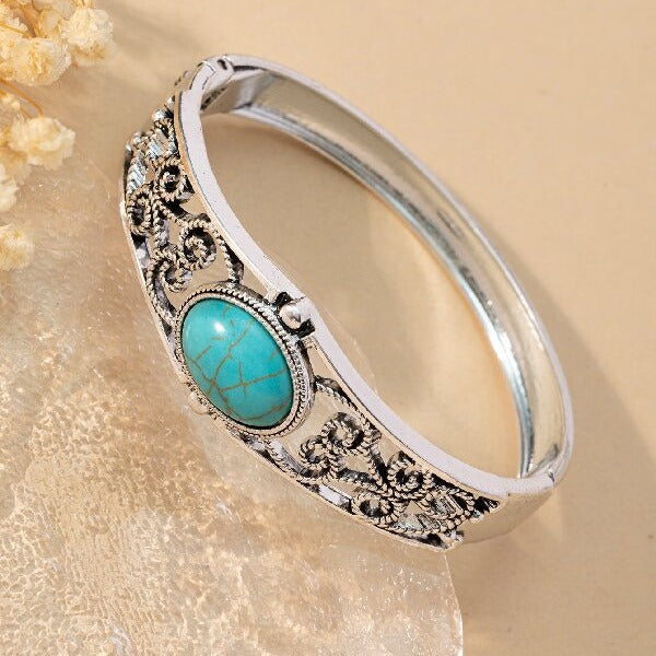 Pulsera Vintage Crest Alouette | Oro blanco