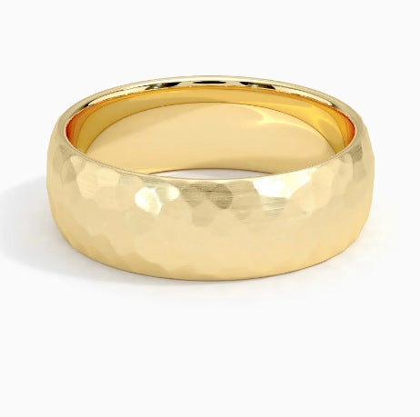 Anillo Elric Núcleo Texturizado | Oro