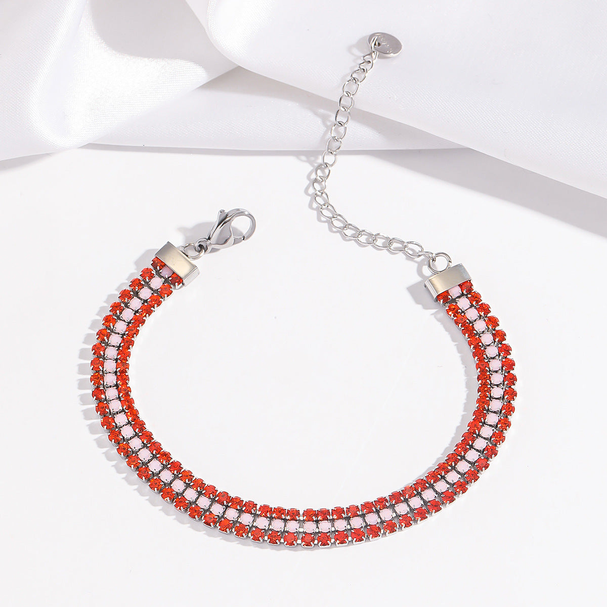 Pulsera Brillo Distintivo | Oro blanco