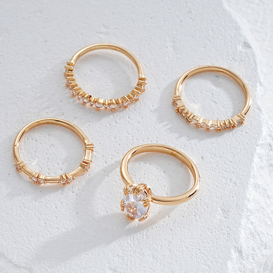 Juego de Anillos Solène Viremont | Oro