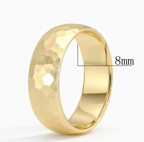 Anillo Elric Núcleo Texturizado | Oro
