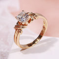 Anillo Llamativo de Banda Anudada | Oro
